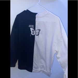 urban outfitters butterfly top